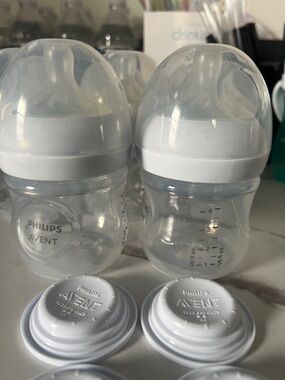 Philips AVENT Clear (4oz) Baby Bottles